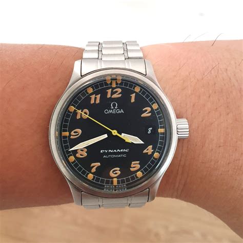 omega dynamic 3 vintage watch.